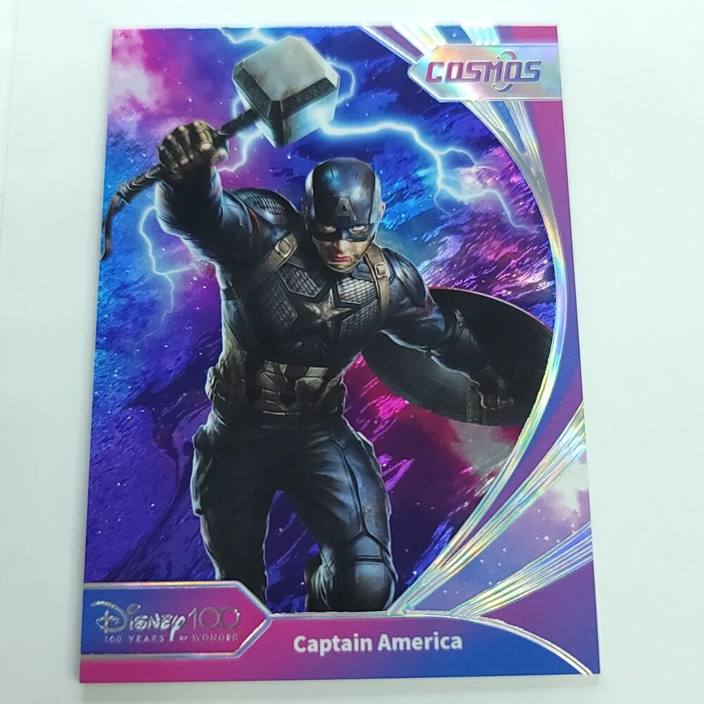 Captain America 2023 Kakawow Cosmos Disney 100 All Star 160/188 Limited